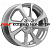 K&K 6x15/4x100 ET48 D54,1 КС861 Сильвер