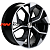Khomen Wheels 8,5x20/5x112 ET33 D66,6 KHW2006 (Audi/VW) Black-FP