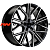 Khomen Wheels 9,5x21/5x114,3 ET40 D64,1 KHW2101 (Tesla) Black-FP