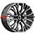 K&K 8,5x19/6x139,7 ET25 D106,1 Кортес (КС1102) Алмаз черный