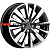 K&K 6,5x16/4x100 ET41 D60,1 Эрман (КС997) Алмаз черный