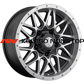 LS 8x17/6x139,7 ET10 D100,1 1341 MGMF (конус, Колпак+лого)