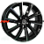 Khomen Wheels 6x16/5x100 ET40 D54,1 KHW1604 (Prius) Black-FP