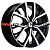 Khomen Wheels 7x18/5x114,3 ET45 D67,1 KHW1806 (CX-5/3) Black-FP