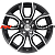 Khomen Wheels 7x17/5x108 ET50 D63,35 KHW1713 (Ford C-Max) Black-FP