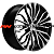 Khomen Wheels 8,5x20/5x108 ET46 D63,4 KHW2009 (Tugella) Black-FP