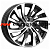 K&K 6x15/4x100 ET37 D60,1 КС882 Алмаз черный