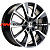 Khomen Wheels 7x18/5x108 ET33 D60,1 KHW1802 (OMODA C5) Black-FP