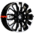 Khomen Wheels 8x20/6x139,7 ET38 D67,1 KHW2010 (Pajero IV) Black-FP