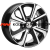 Khomen Wheels 6x15/4x100 ET40 D60,1 KHW1501 (Logan/Sandero/Xray) Black-FP