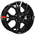 Khomen Wheels 7x17/5x110 ET46 D63,3 KHW1715 (Changan CS35/CS35 Pro) Black