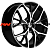 Khomen Wheels 8x20/5x120 ET41,5 D66,1 KHW2012 (Voyah Dream) Black-FP