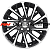 Khomen Wheels 7,5x18/5x112 ET45 D57,1 KHW1804 (Karoq) Black-FP