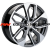 Khomen Wheels 7x17/5x108 ET43 D65,1 KHW1703 (DFM AX 7) Black-FP Khomen Wheels 7x17/5x108 ET43 D65,1 KHW1703 (DFM AX 7) Black-FP