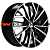 Khomen Wheels 7x17/5x114,3 ET48 D56,1 KHW1717 (Forester) Black-FP