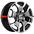 Khomen Wheels 6,5x17/5x139,7 ET40 D98,5 KHW1725 (Niva Travel/Legend) Gray-FP