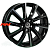 Khomen Wheels 6x16/5x100 ET45 D54,1 KHW1604 (Yaris) Black-FP