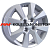 K&K 6x15/4x100 ET50 D60,15 Molekula (КС813) (Largus) ауди F
