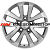 Khomen Wheels 8,5x20/5x150 ET58 D110,1 KHW2003 (LX570/LC100/LC200) Gray-FP