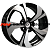Khomen Wheels 7x17/5x114,3 ET40 D66,1 KHW1724 (Qashqai) Black-FP