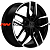 Khomen Wheels 6,5x17/5x114,3 ET45 D67,1 KHW1708 (Mazda3/CX30) Black-FP