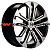 Khomen Wheels 7x18/5x108 ET33 D60,1 KHW1803 (OMODA C5) Black-FP