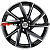 Khomen Wheels 7x17/5x114,3 ET50 D67,1 KHW1714 (CX-5/Seltos/Optima) Black-FP