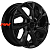 Khomen Wheels 5,5x14/4x100 ET46 D54,1 KHW1402 (Alsvin/Getz/i20) Black