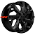 Khomen Wheels 6x15/4x100 ET46 D54,1 KHW1508 (Rio) Black