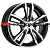 K&K 6x16/5x112 ET40 D66,6 Samara (КС866) Алмаз черный SK