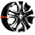 Khomen Wheels 6x15/4x100 ET46 D54,1 KHW1503 (Rio) Black