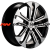 Khomen Wheels 7x18/5x110 ET50 D63,3 KHW1803 (CS35/CS35 Plus) Black-FP