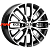 Khomen Wheels 6x15/4x98 ET36 D58,6 KHW1506 (Lada Granta) Black-FP