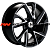 Khomen Wheels 7x17/5x108 ET40 D54,1 KHW1714 (Москвич 3) Black-FP