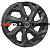 Khomen Wheels 5,5x14/4x98 ET35 D58,5 KHW1402 (Vaz/Datsun) Gray