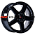 Alcasta 6x15/4x100 ET40 D60,1 M62 Black