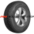 Ikon Tyres LT245/75R16C 120/116Q Autograph Ice LT3 TL (шип.)