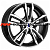 K&K 6x16/4x100 ET37 D60,1 Samara (КС866) Алмаз черный