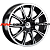 LS 6x15/4x100 ET40 D60,1 842 BKF (конус, Колпак+лого)